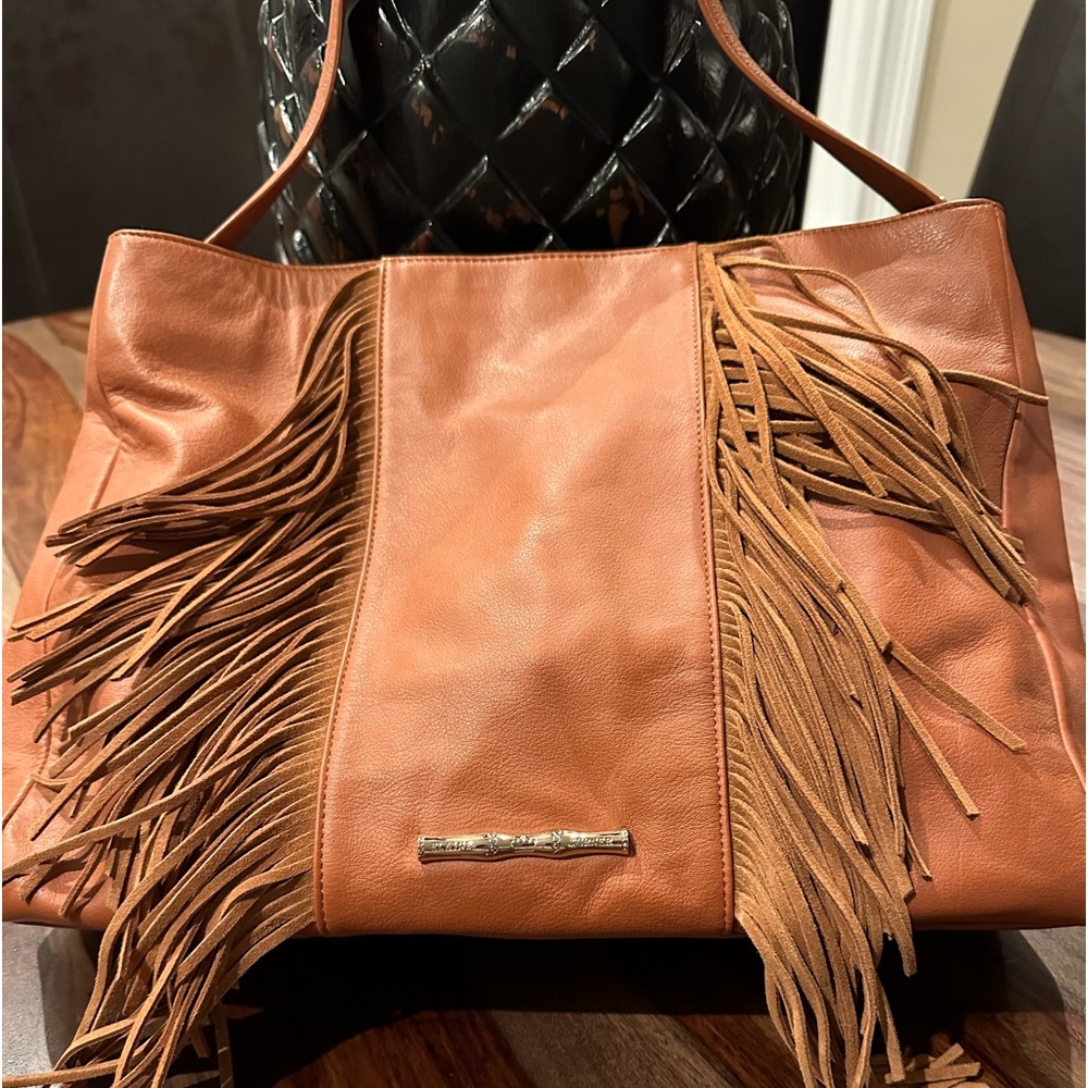 Elaine Turner fringe bag NWOT